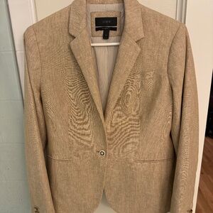 J. Crew Campbell Linen Blazer Size 6